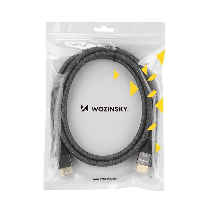 WZK Ultraboost-videokabel, HDMI - HDMI, 8K, 3 m, grå WHDMI-30 