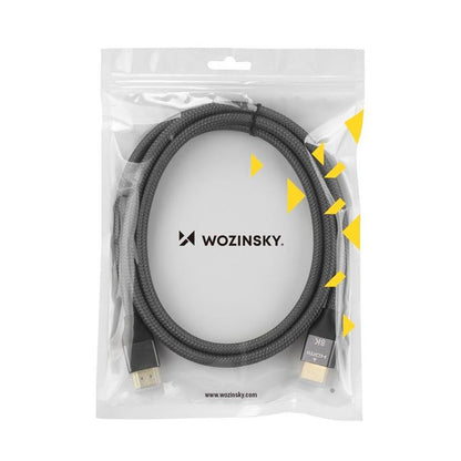 WZK Ultraboost-videokabel, HDMI - HDMI, 8K, 3 m, grå WHDMI-30 