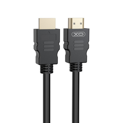 XO Design GB011B videokabel, HDMI - HDMI, 4K, 5m, Svart