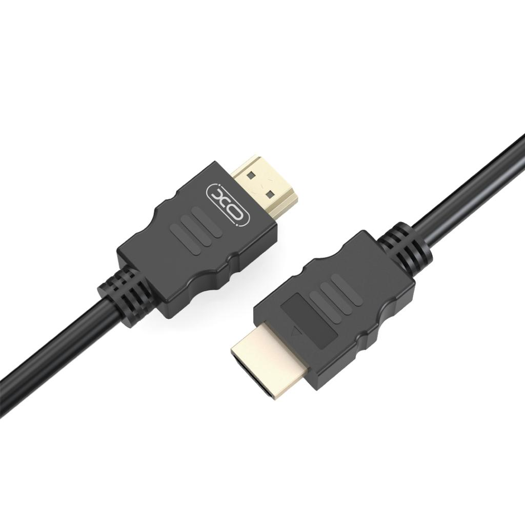 XO Design GB011B videokabel, HDMI - HDMI, 4K, 5m, Svart
