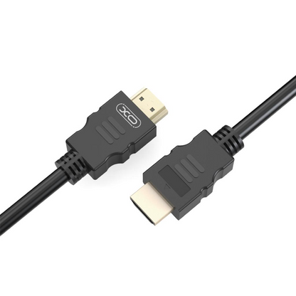 XO Design GB011B videokabel, HDMI - HDMI, 4K, 5m, Svart