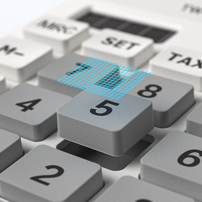 Kontorkalkulator Yesido EC10, Hvit