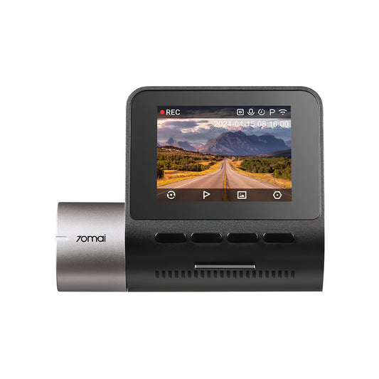 70mai Dash Cam A510 bilkamera, 3K, GPS, Wi-Fi, 2-tommers skjerm 2AOK9-A510