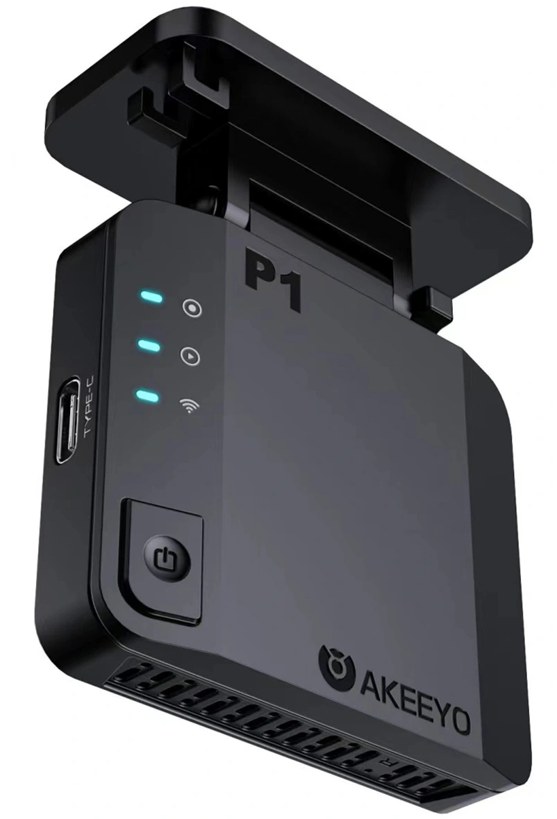 Akeeyo P1 Bilkamera, 1080P, Wi-Fi