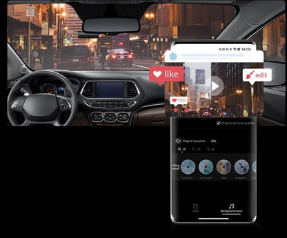 Bilkamera DDPAI Mini Pro DM2503A-02, 2K, Wi-Fi