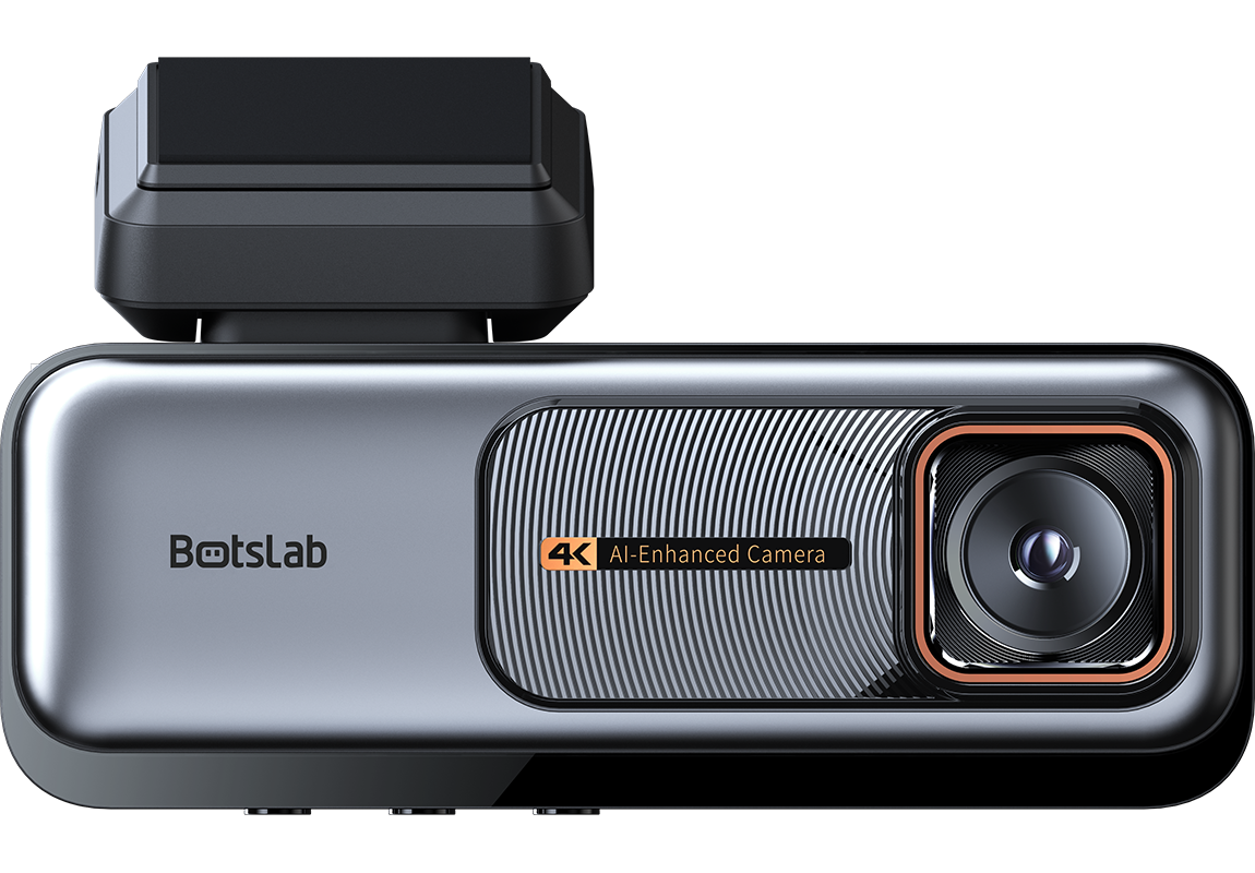 Botslab G980H Pro Front- og Bakovervendt Bilkamera, 4K, Wi-Fi, GPS, 2,45-tommers Skjerm