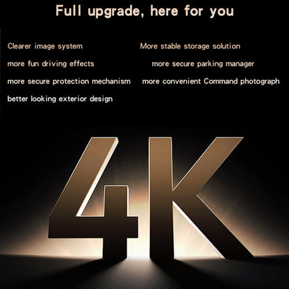 Bil Kamera Foran Bak Yesido KM15, 4K, Wi-Fi, 2-tommers skjerm