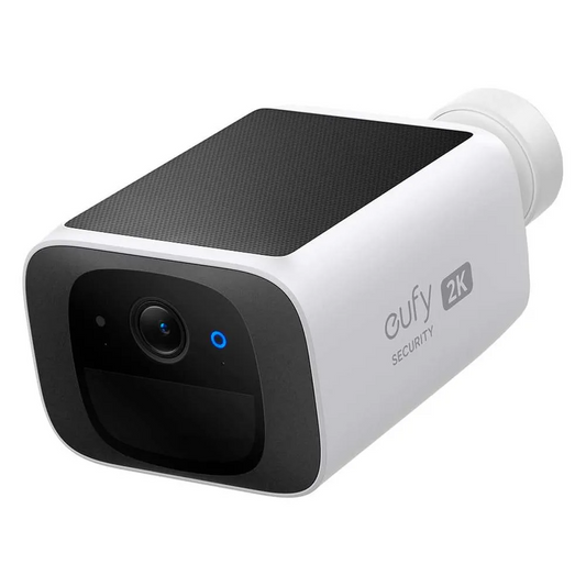 Eufy SoloCam S220 overvåkingskamera, Wi-Fi, 2K, IP67, solcellepanel, utendørs T8134321