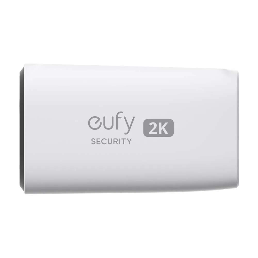 Eufy SoloCam S220 overvåkingskamera, Wi-Fi, 2K, IP67, solcellepanel, utendørs T8134321