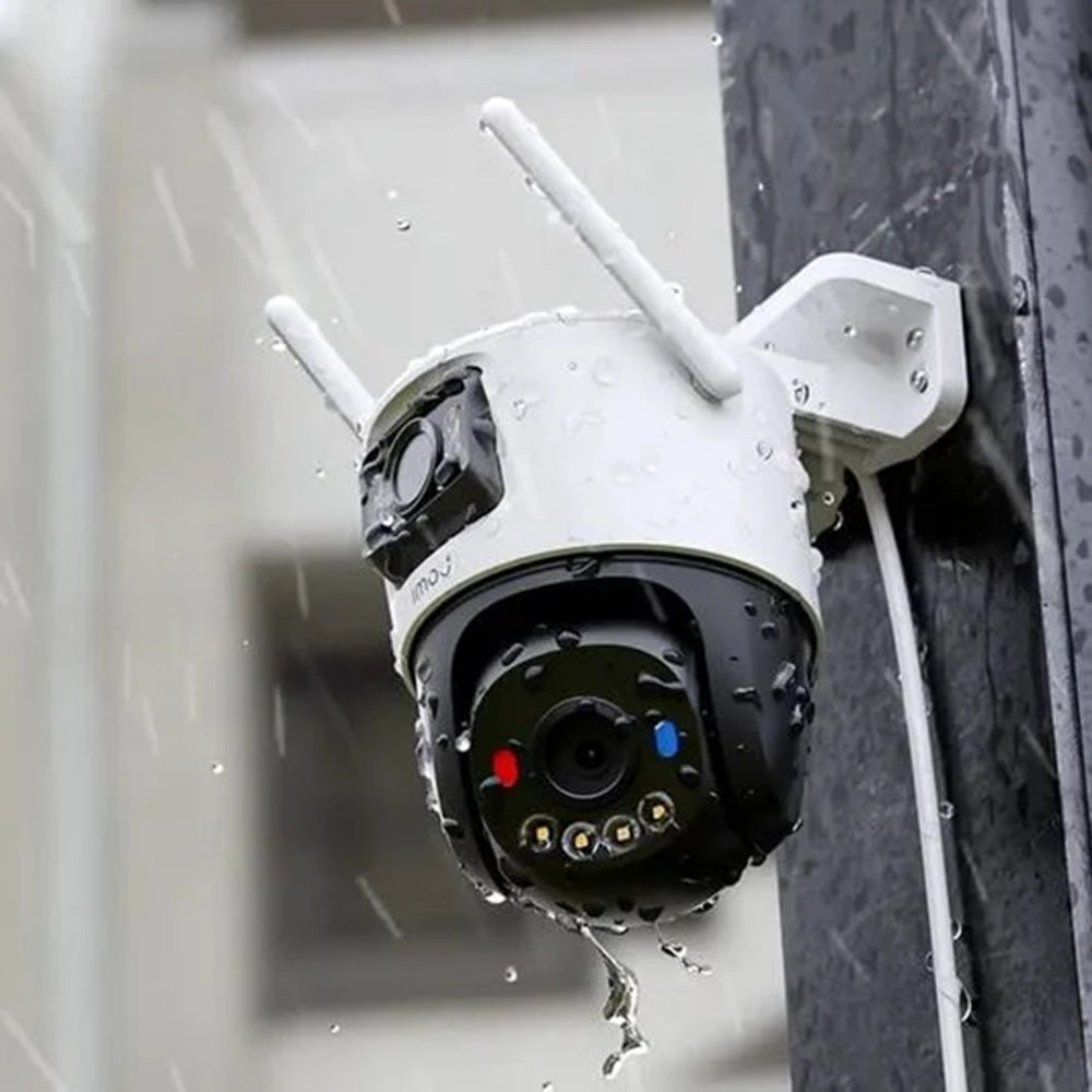 Imou Cruiser Dual 2 Pro overvåkningskamera, Wi-Fi, 2.5K + 2.5K, IP65, Utendørs, Hvit IPC-S7XFP-8U0WED