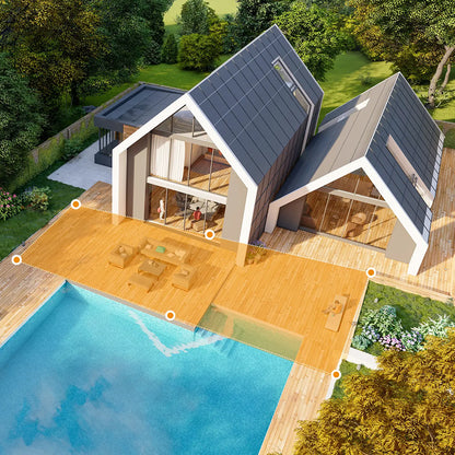 Overvåkningskamera Imou Cruiser Triple, Wi-Fi, 3K + 2K, IP65, Utendørs, Hvit IPC-S7UP-11M0WED