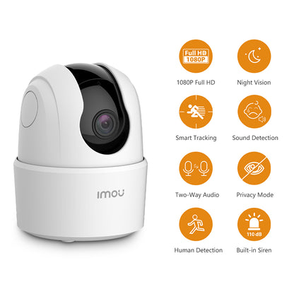 Imou Ranger 2C overvåkningskamera, Wi-Fi, 3K, innendørs IPC-K2ECP-5H2W