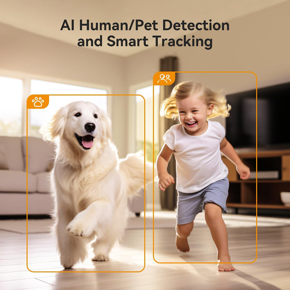 Overvåkningskamera Imou Ranger Dual, Wi-Fi, 2.8K + 2.8K, Innendørs, Hvit IPC-S2XP-10M0WED