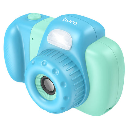 HOCO DV201 Kids digitalt kamera, 1080P, 2MP, Blå