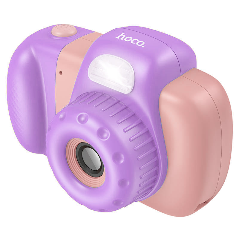 HOCO DV201 Kids digitalt kamera, 1080P, 2MP, Rosa