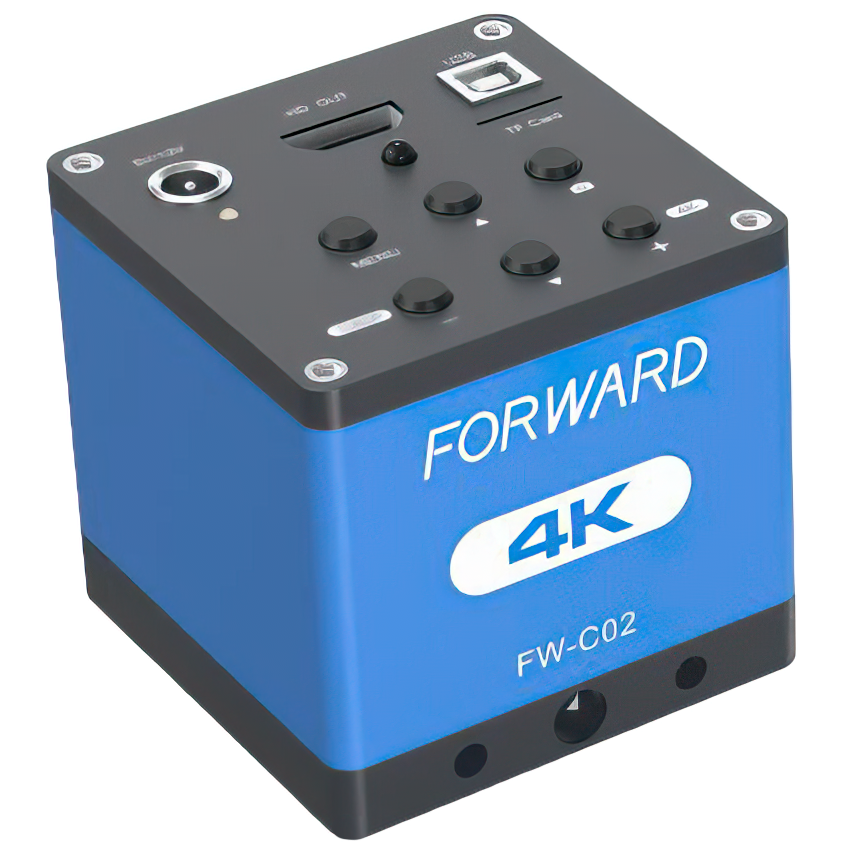 Fremovervendt mikroskopkamera FW-C02, 4K 