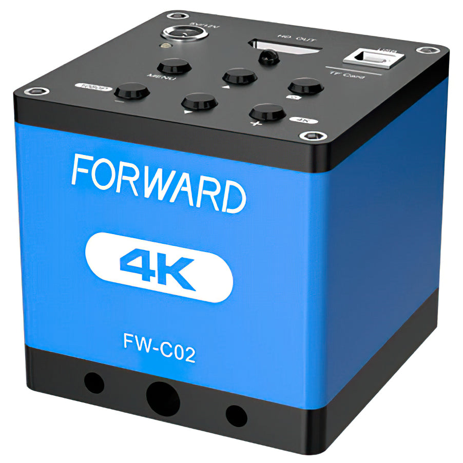 Fremovervendt mikroskopkamera FW-C02, 4K 