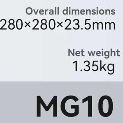 Digitalvekt Yesido MG10, Svart