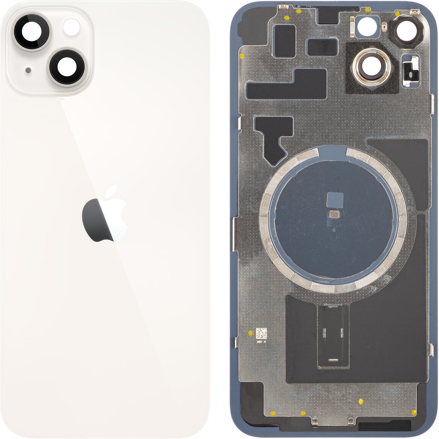 Batterideksel Apple iPhone 14 Plus, hvit (Starlight), Swap 