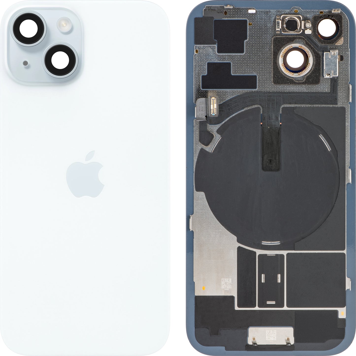 Batterideksel Apple iPhone 15, blå, Swap