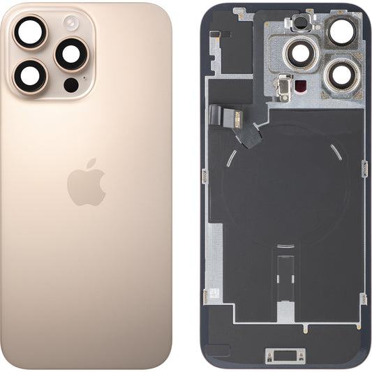 Batterideksel Apple iPhone 16 Pro Max, Gull (Desert Titanium), Swap