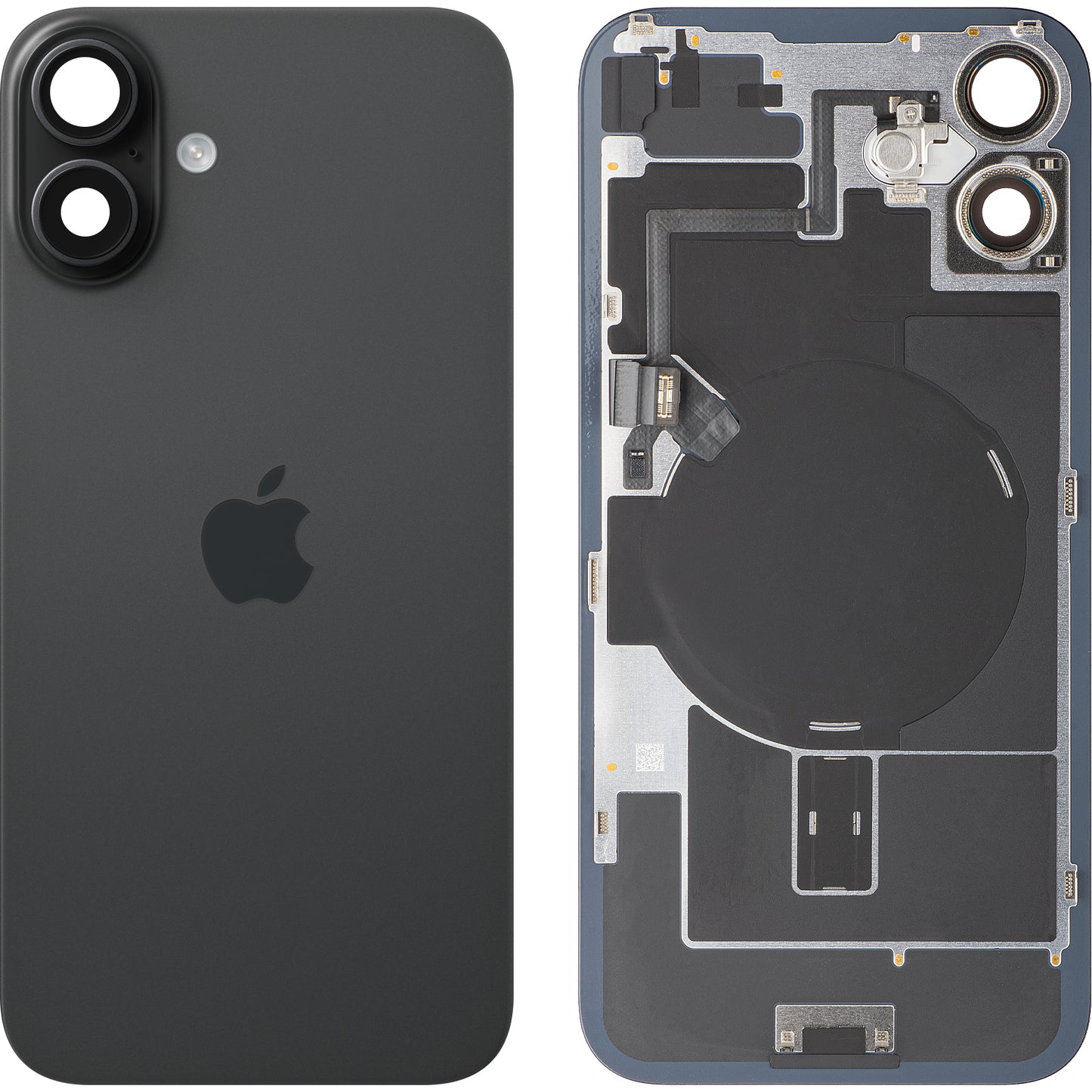 Batterideksel Apple iPhone 16 Plus, Svart, Bytte
