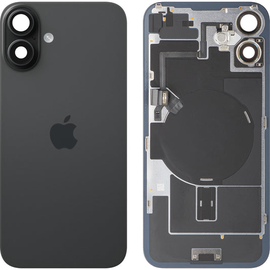 Batterideksel Apple iPhone 16 Plus, Svart, Bytte