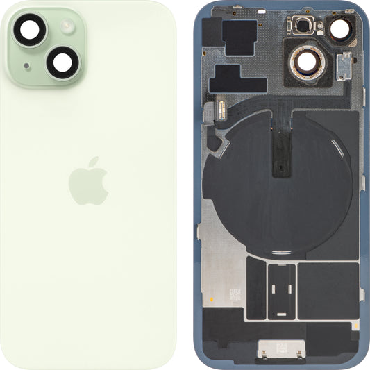 Batterideksel Apple iPhone 15, Grønn, Bytte
