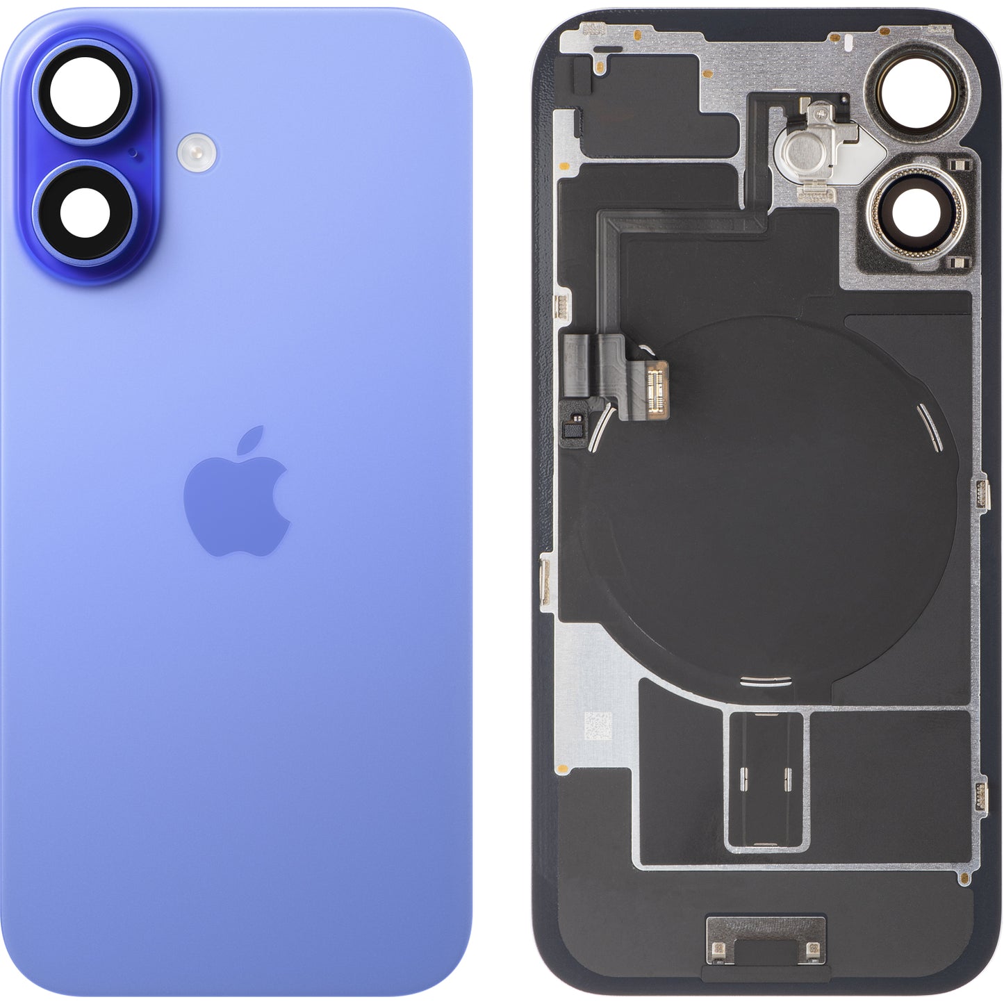 Batterideksel Apple iPhone 16, Blå (Ultramarin), Bytte