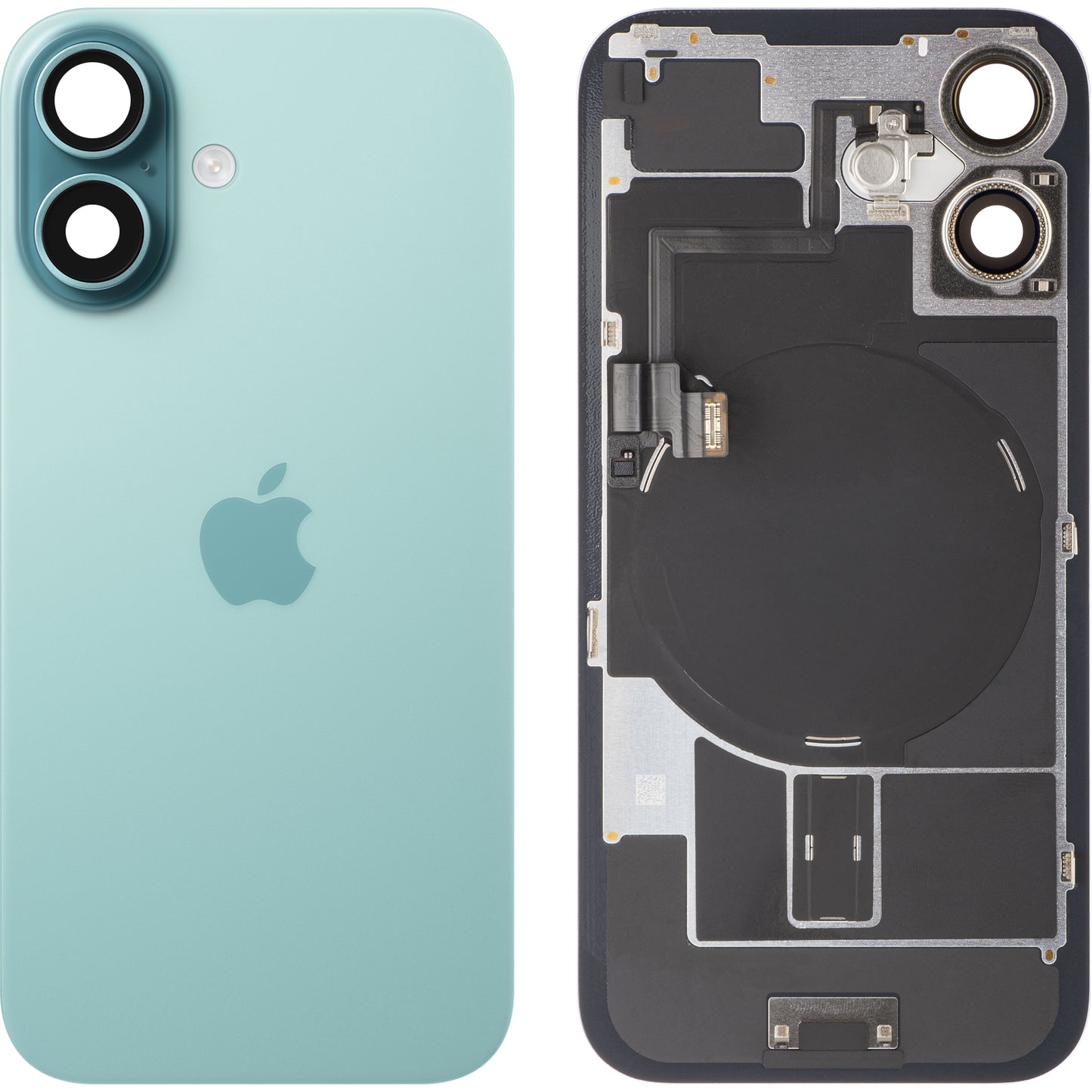 Batterideksel Apple iPhone 16, Grønn (Teal), Bytte