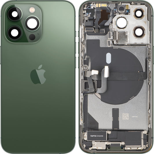 Batterideksel Apple iPhone 13 Pro, Med Midtramme, Full Deler, Grønn (Alpine Green), Swap