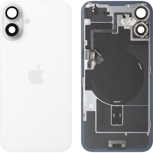 Batterideksel Apple iPhone 16 Plus, Hvit, Bytte
