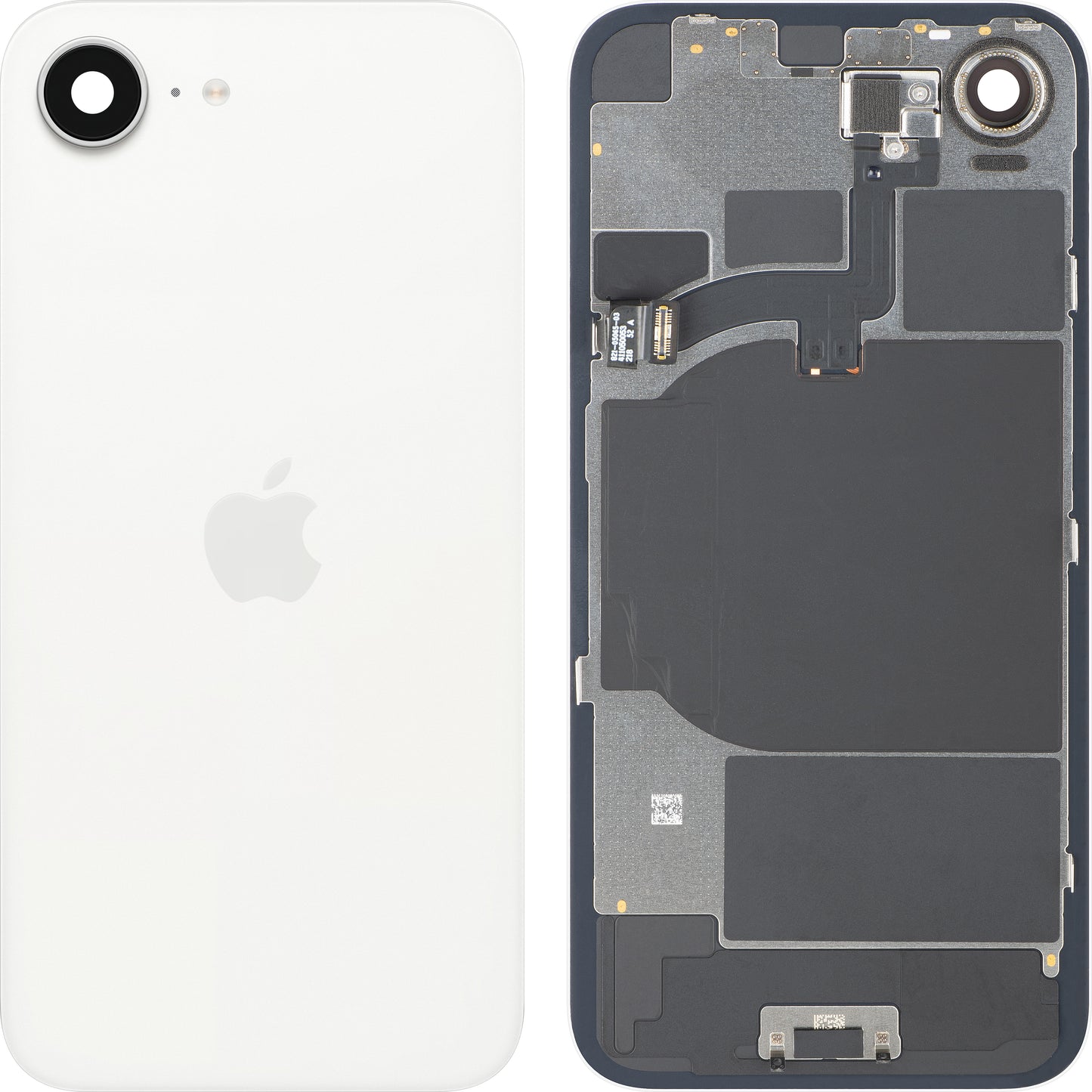 Batterideksel Apple iPhone 16e, Hvit, Bytte