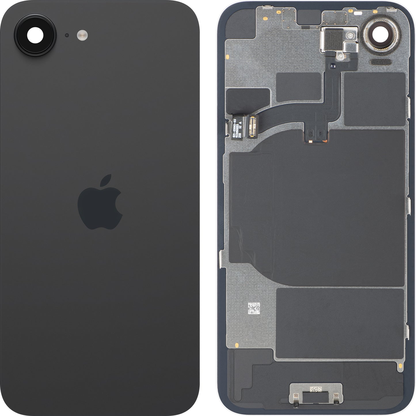 Batterideksel Apple iPhone 16e, Svart, Bytte