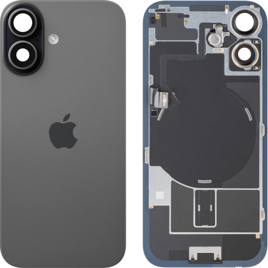 Batterideksel Apple iPhone 17, Svart, Swap Premium