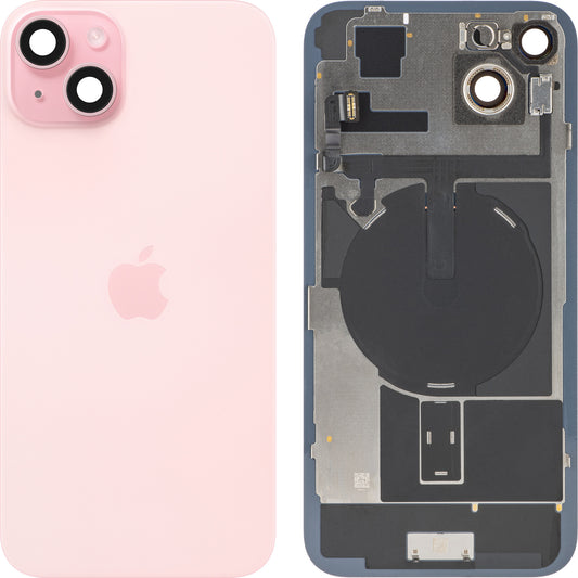 Batterideksel Apple iPhone 15 Plus, Rosa, Bytte