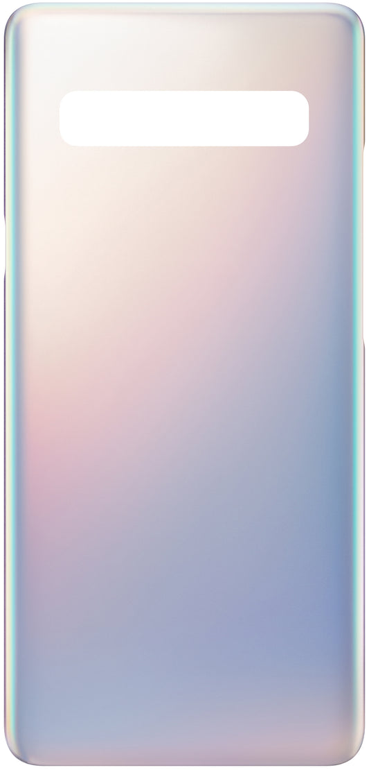 Batterideksel kompatibelt med Samsung Galaxy S10 5G G977, Sølv