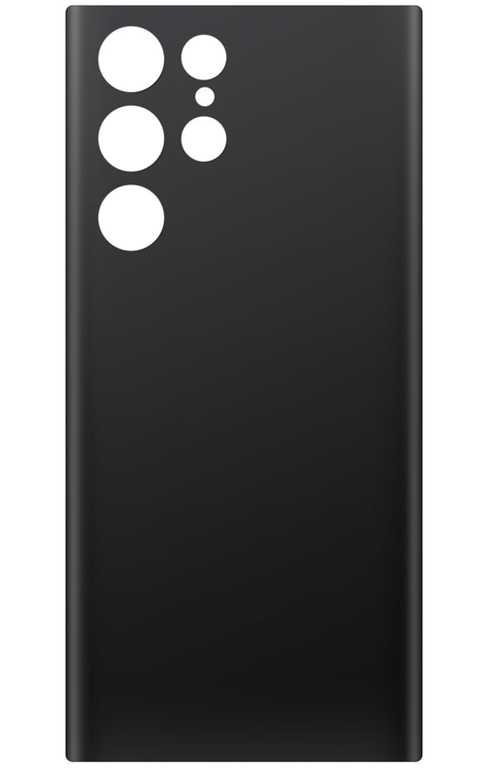 Batterideksel kompatibelt med Samsung Galaxy S22 Ultra 5G S908, svart