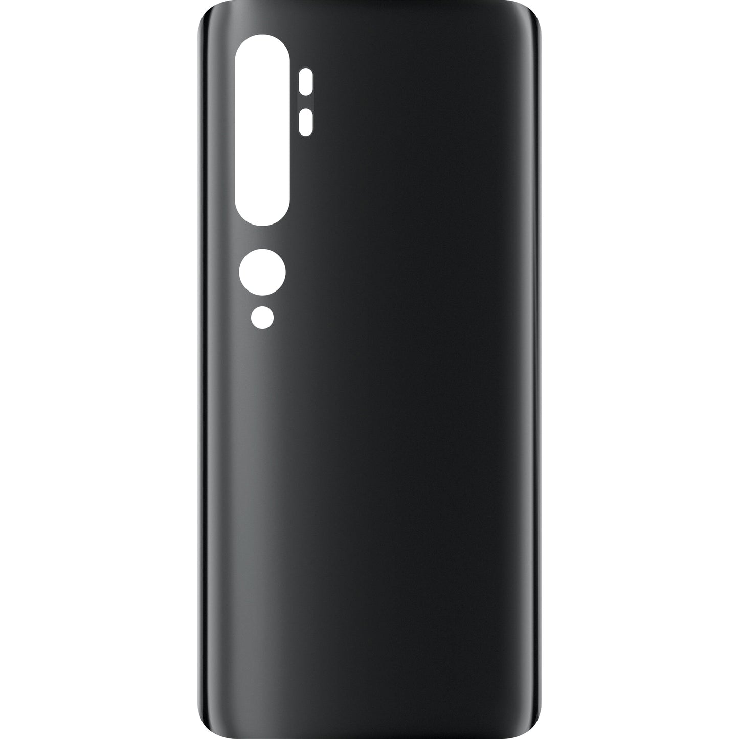 Batterideksel kompatibelt med Xiaomi Mi Note 10, svart