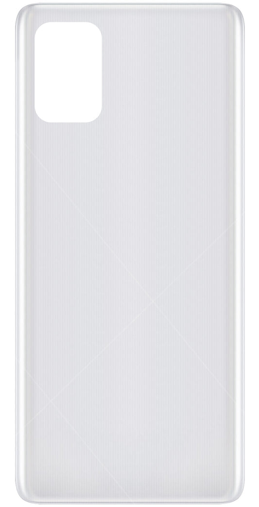 Batterideksel kompatibelt med Samsung Galaxy A71 A715, Sølv