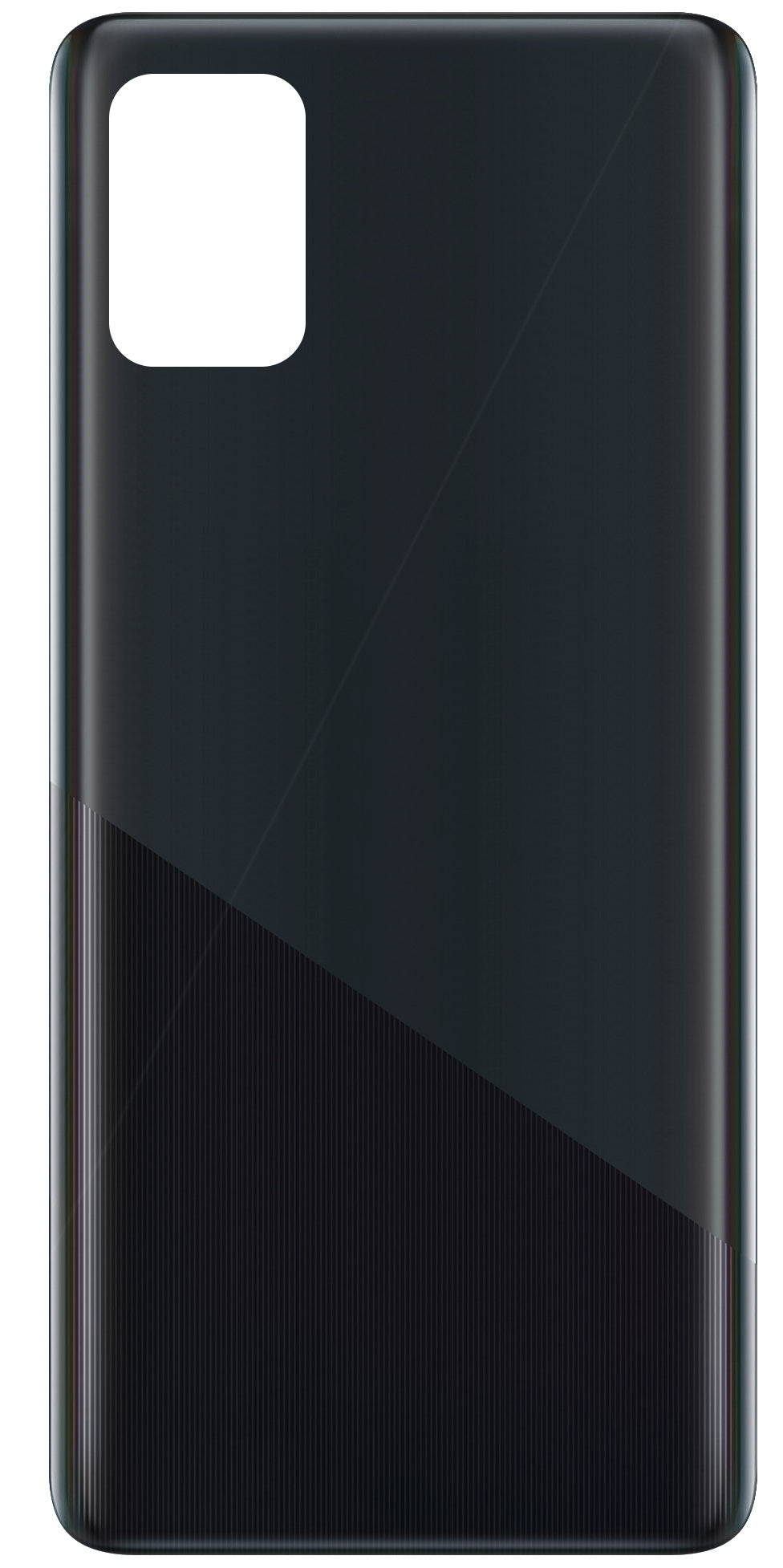 Batterideksel kompatibelt med Samsung Galaxy A51 A515, svart