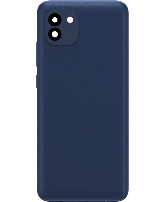 Batterideksel kompatibelt med Samsung Galaxy A03 A035, Versjon F, Blå