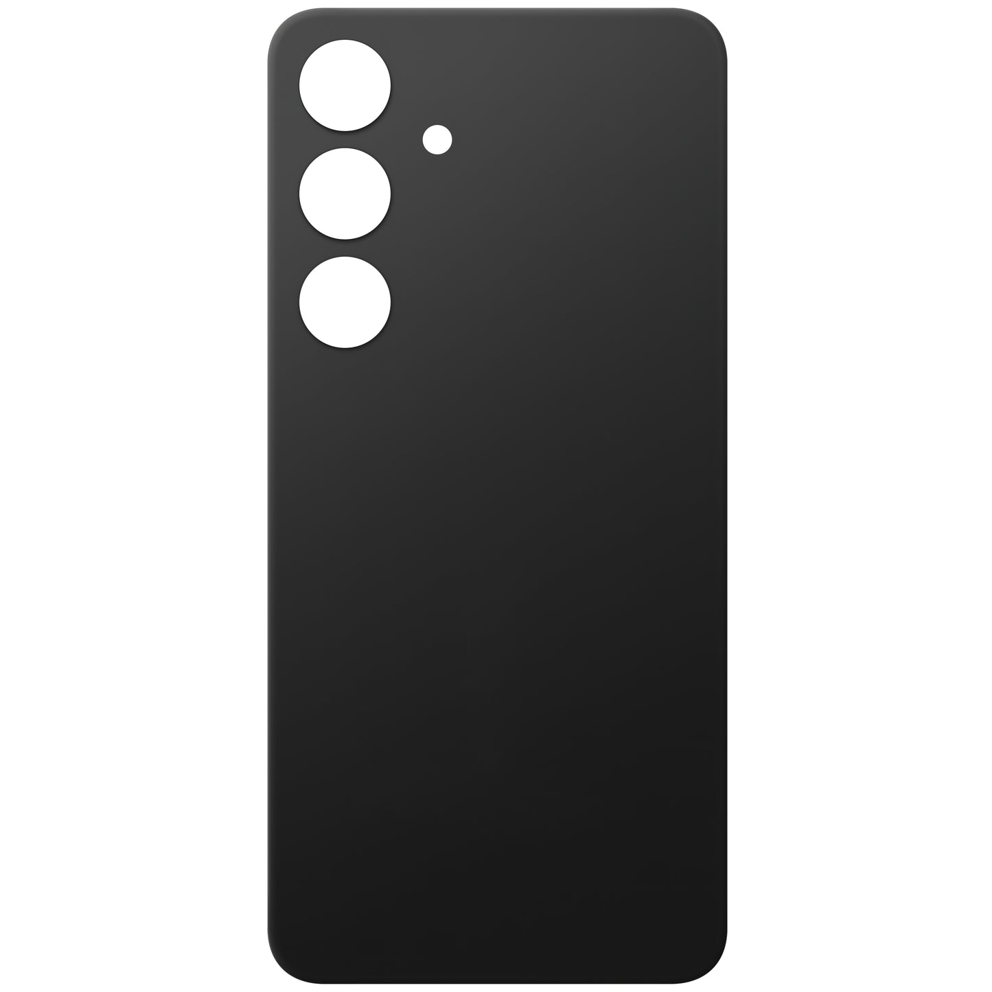 Batterideksel kompatibelt med Samsung Galaxy S24 S921, svart