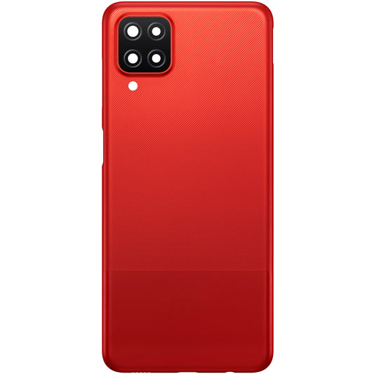 Batterideksel kompatibelt med Samsung Galaxy A12 Nacho A127 / A12 A125, Rød