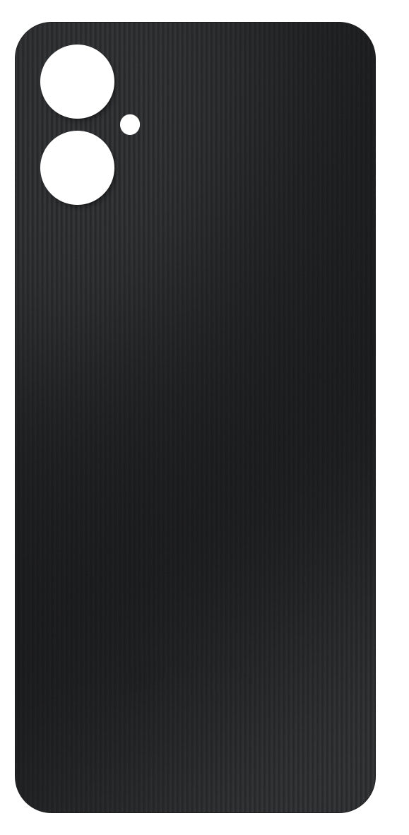 Batterideksel kompatibelt med Samsung Galaxy A06 5G A066, svart