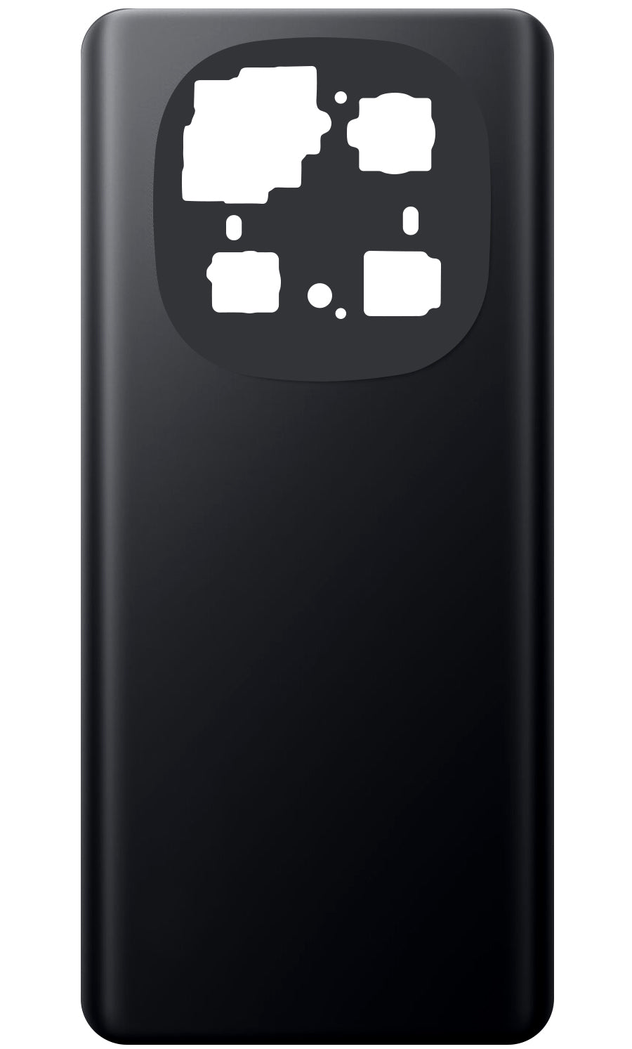 Batterideksel kompatibelt med Xiaomi Redmi Note 14 Pro 5G, svart