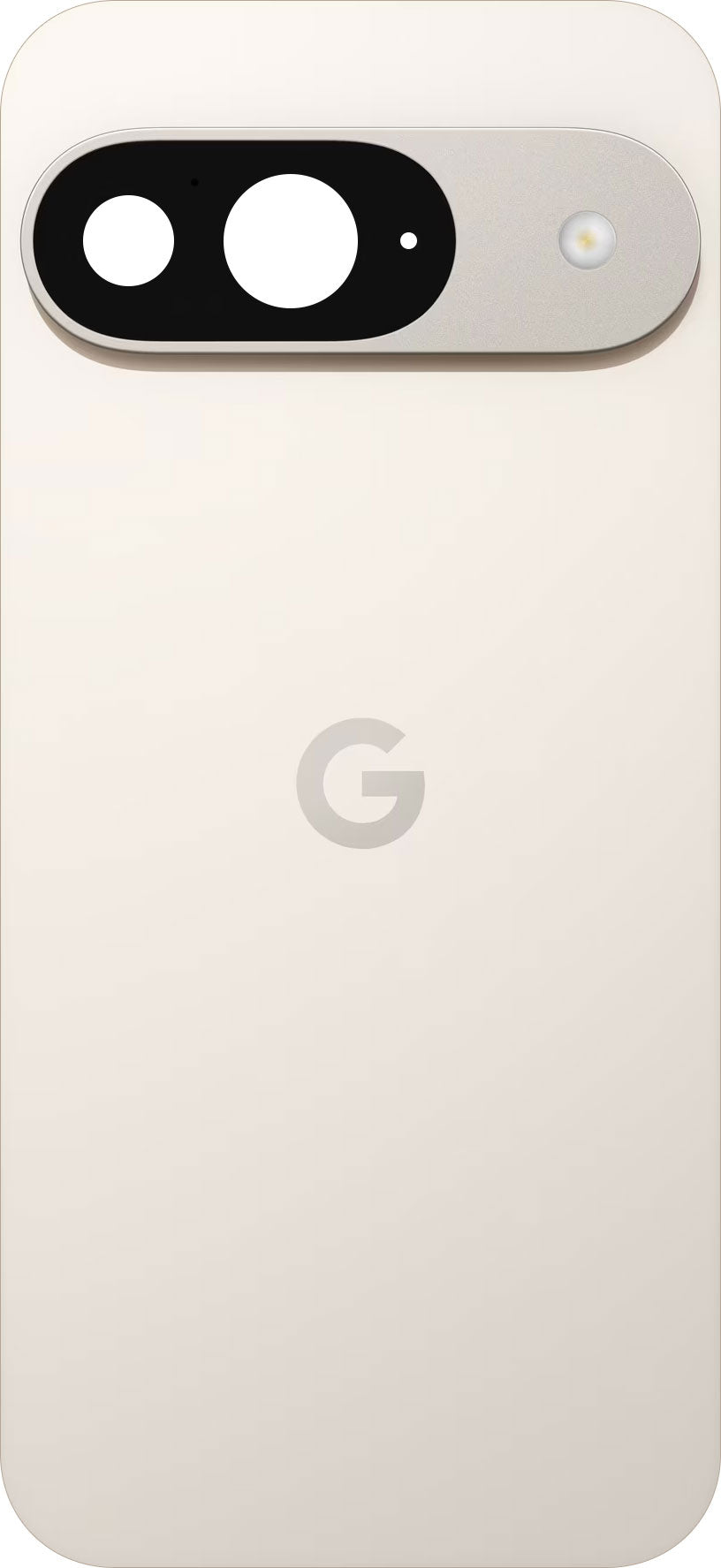 Batterideksel Google Pixel 9, Hvit (Porcelain White), Swap G949-00949-00