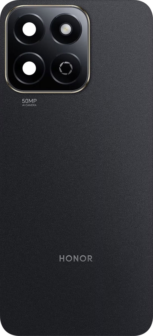 Batterideksel Honor X7c 5G / 200 Smart, Svart (Midnight Black), Service Pack 9707ABNG