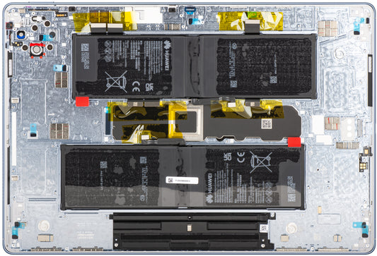 Batterideksel Huawei MatePad Pro Max PapperMatte Edition, med batteri, blå, Service Pack 02357TLR
