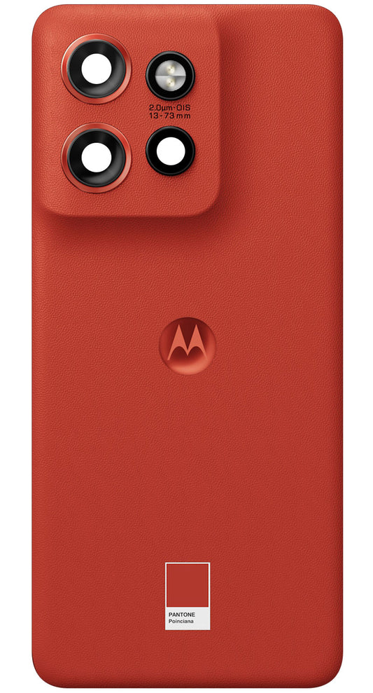 Batterideksel Motorola Edge 50 Neo, Rød (Poinciana), Service Pack 5S58C28382